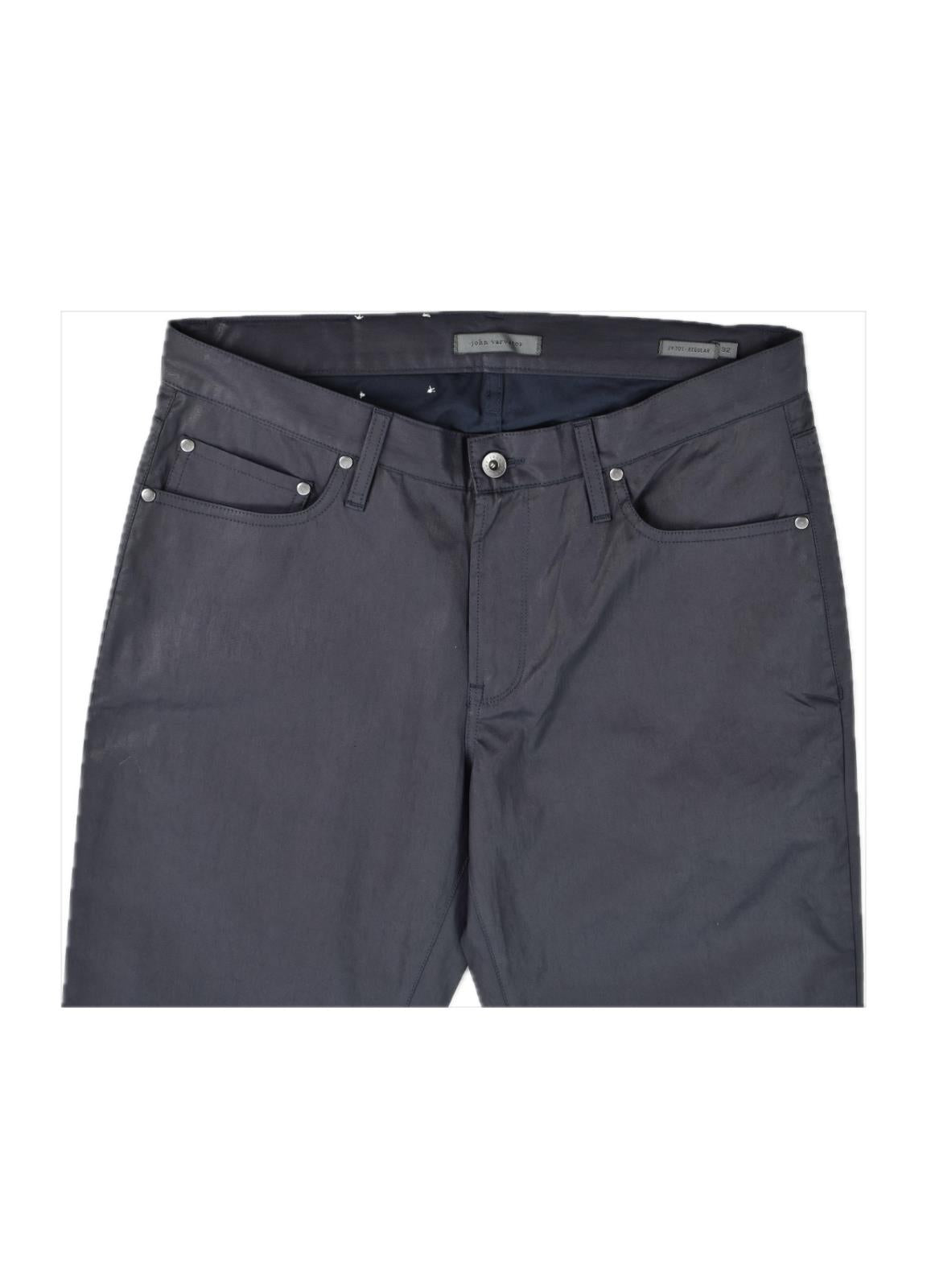 John Varvatos Men's Coated Regular Fit Jeans 32 NEW $498 J701Y2 CADA