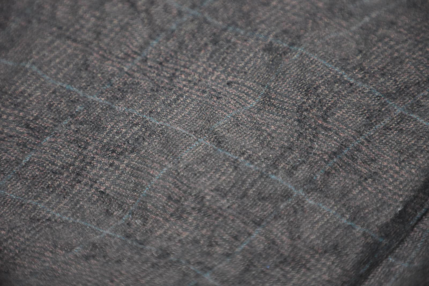 John Varvatos Men's Wool Slim Plaid Flocked Texture Motor City Pants 30 NEW $598