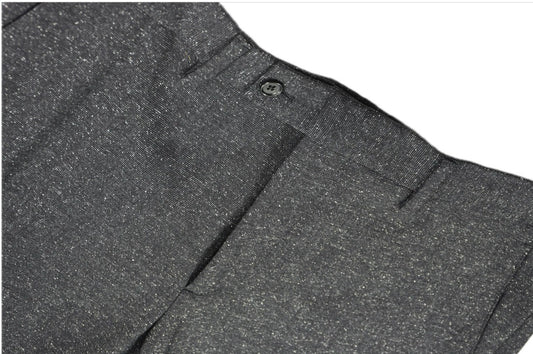 John Varvatos Men's Slim Wool Silk Blend Neat Texture Pants 31 Imperfect $598