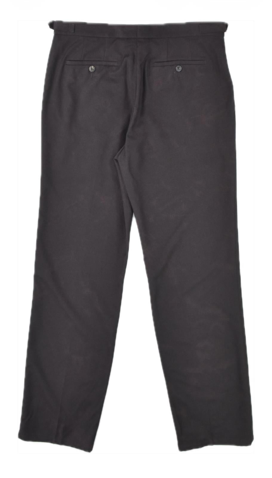 John Varvatos Men's Fleece Wool Neat Print Pants 32 NEW $428 P503U3 BABH