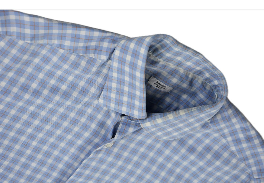 BARBA Napoli Men's Shirt Size 15.5