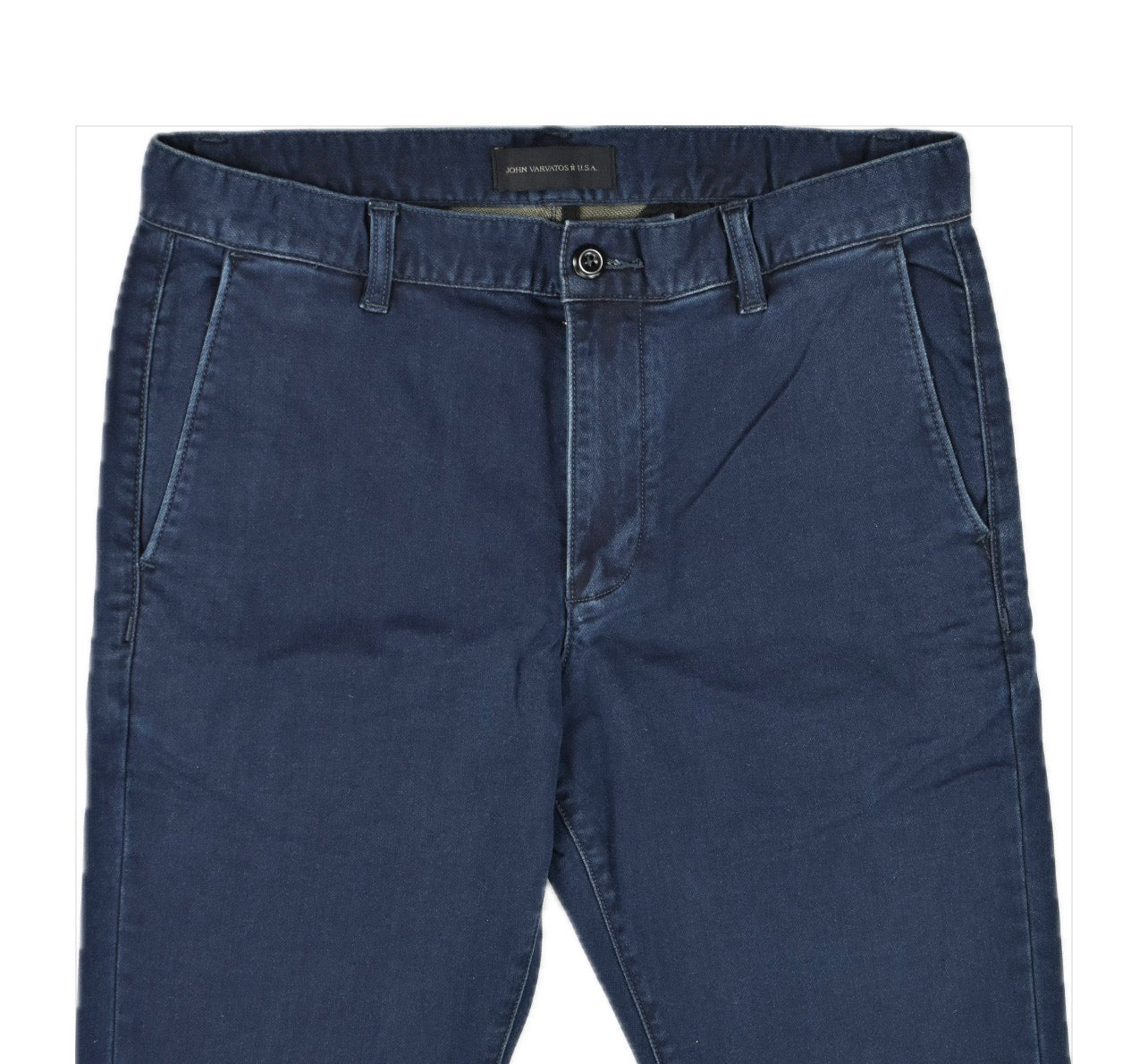 John Varvatos Mens Slim Tapered Navy Chino Pants 30 NEW $248 P953V3B BOWE
