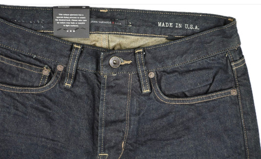 John Varvatos MADE USA Salvage Bowery Slim Straight Jeans 29 $268 J309Q3B-AWIC