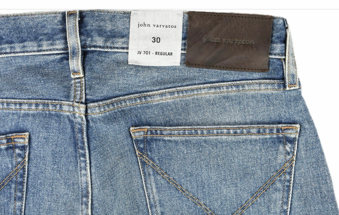 John Varvatos Mens Regular Fit Jeans 30 NEW $288 J701DY4 EACG