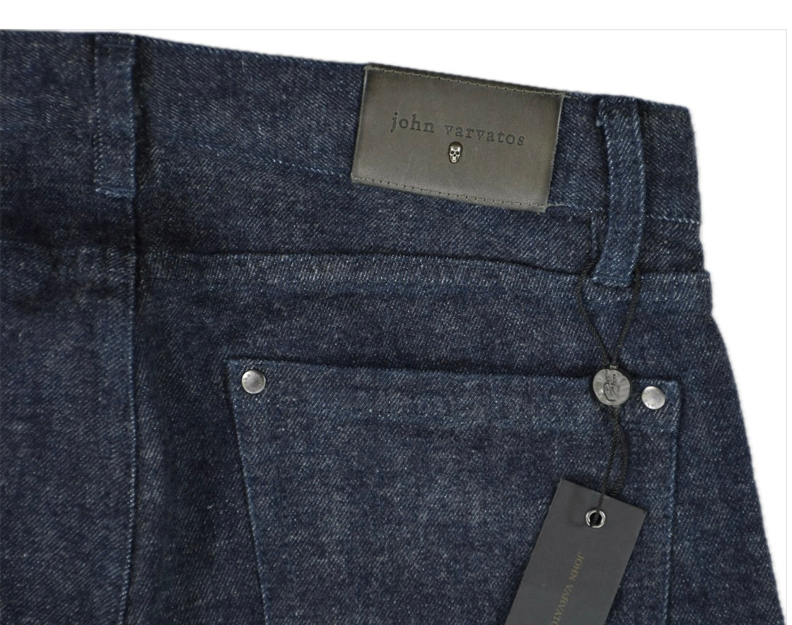 John Varvatos Mens selvedge Denim Slim Indigo Jeans 30 NEW $328 J295V3 - BQKC
