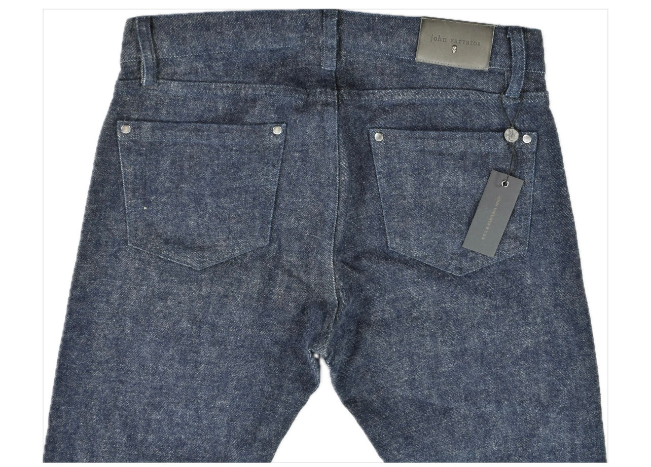 John Varvatos Mens selvedge Denim Slim Indigo Jeans 30 NEW $328 J295V3 - BQKC