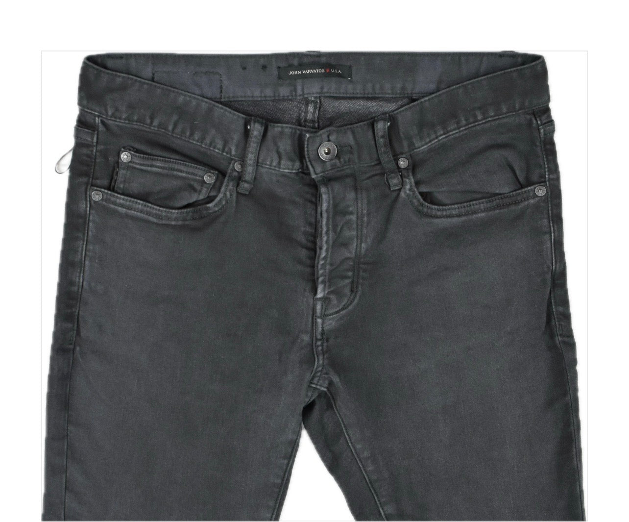 John Varvatos USA Mens Black Wight Skinny Jeans 30 NEW $198 J315T4B-AYTR