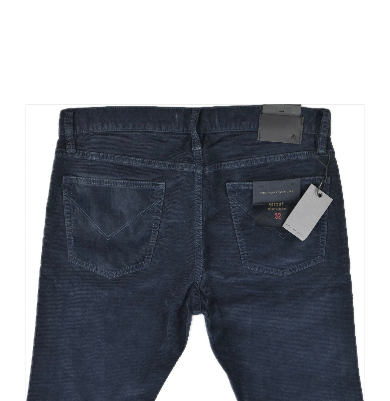 John Varvatos USA Men Wight Skinny Straight Corduroy Pants 32 J315V3B BMID $198