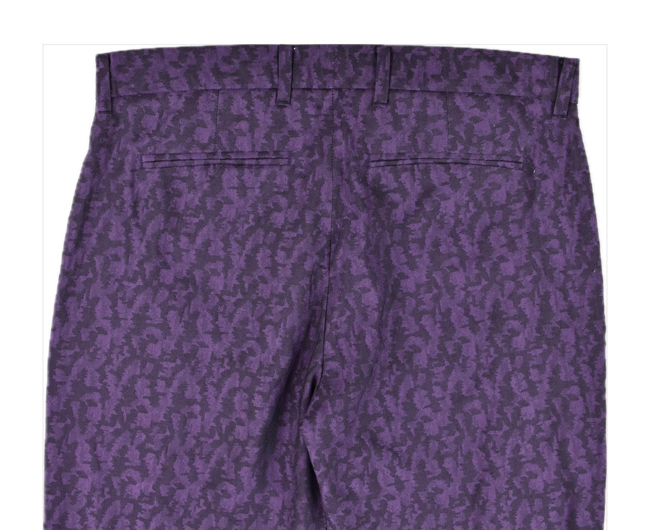 John Varvatos Men's Slim Wool Purple Haze Pants Size 32 X 32   $498  P512Z1-EBCA