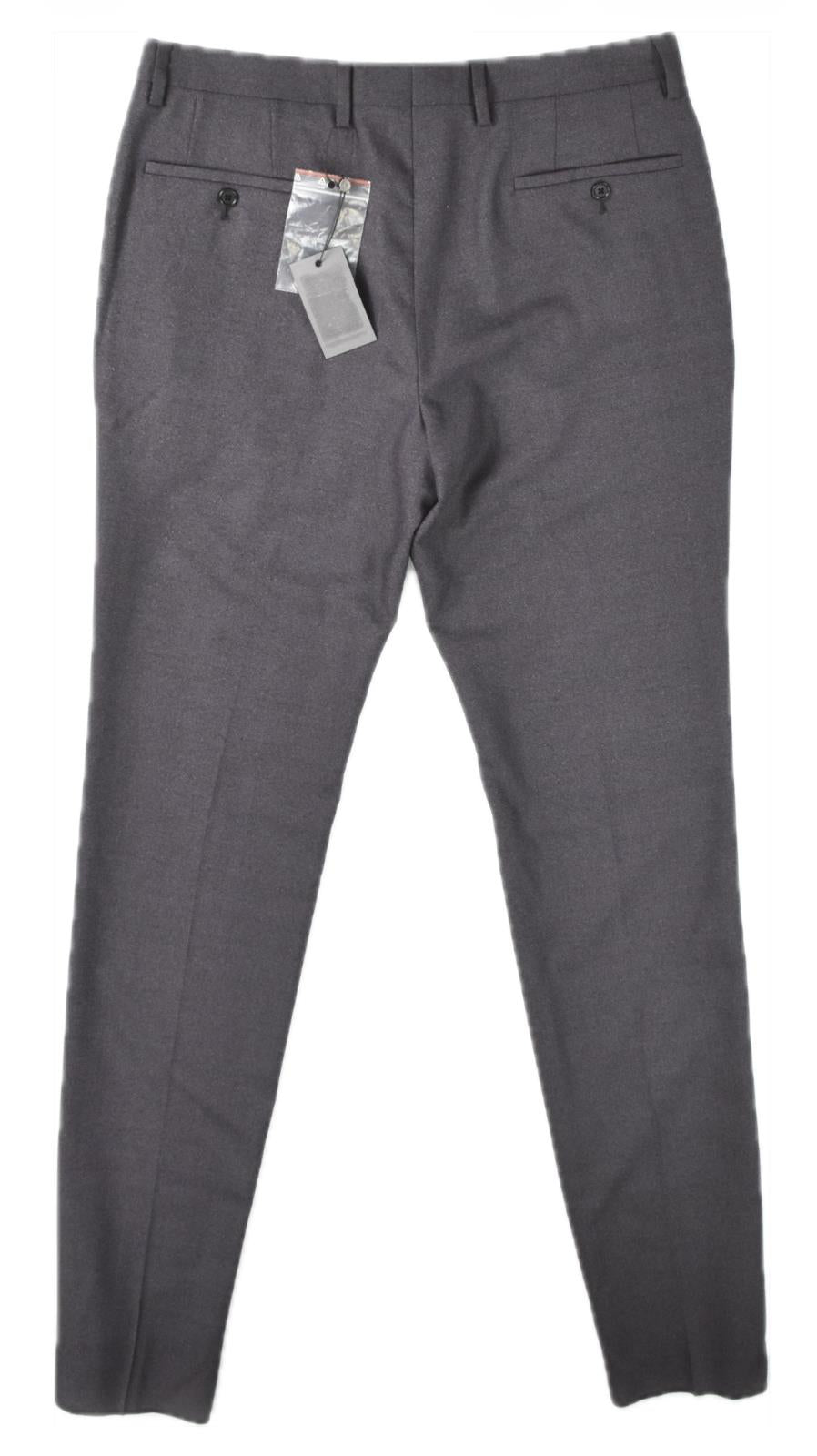 John Varvatos Mens Slim Skinny Purple Wool Silk Dress Pants 34 New JVD835V3-BQBI