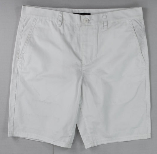 John Varvatos Star USA White Robbie Cotton Shorts 30 S16V1B-BMEA $128 Imperfect