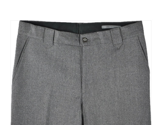 John Varvatos Men's Fleece Wool Micro Houndstooth Pants 30 New $498 JVD120