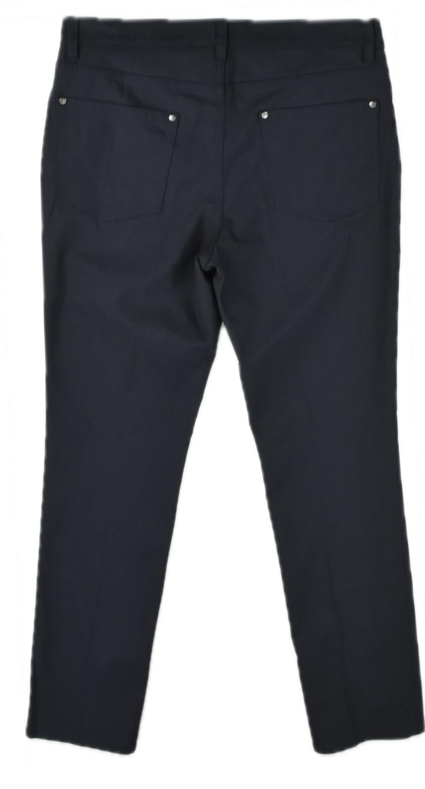 John Varvatos Men's Navy Coated Slim Jeans 32 NEW $348 P293Y4
