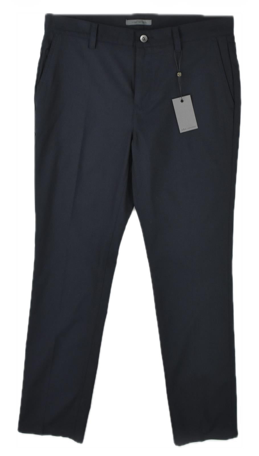 John Varvatos Men's Navy Coated Slim Jeans 32 NEW $348 P293Y4