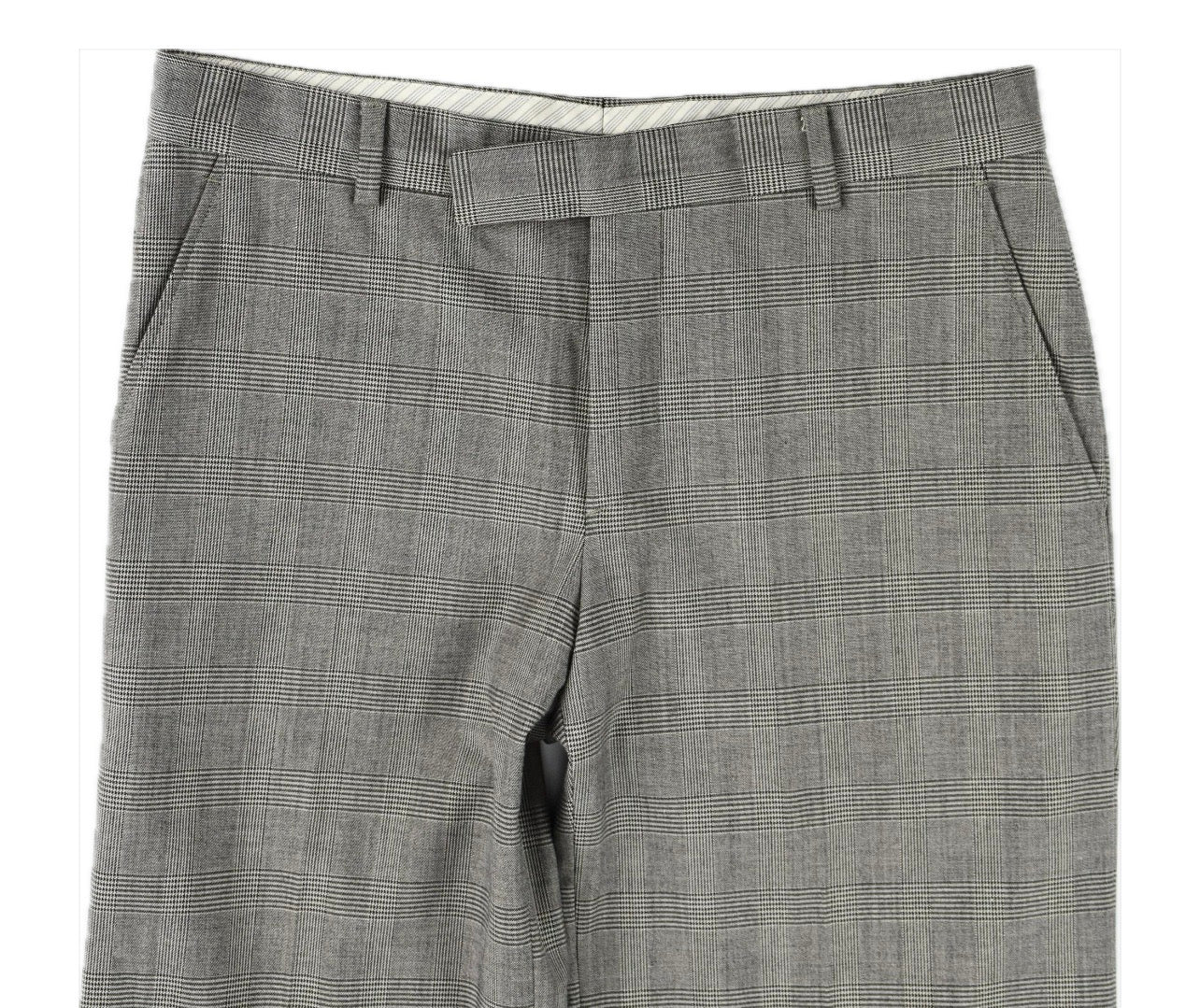John Varvatos Men's Plaid Wide Leg Pants 32 NEW  NO CARE TAG