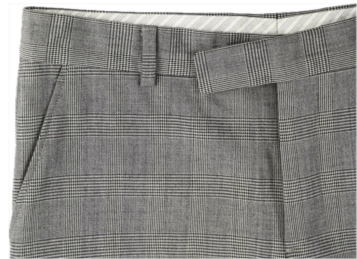 John Varvatos Men's Plaid Wide Leg Pants 32 NEW  NO CARE TAG