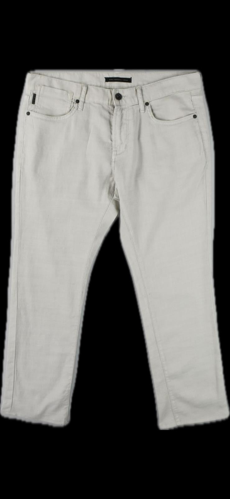 John Varvatos BOWERY Slim Straight Linen Blend 5-Pocket Pants 31 $168 J306U1B