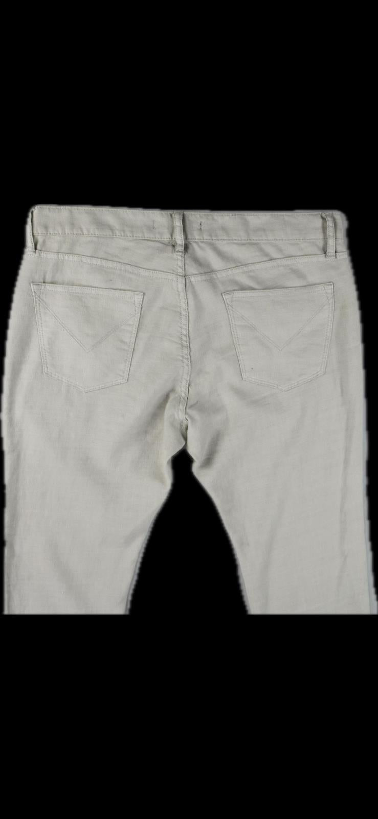 John Varvatos BOWERY Slim Straight Linen Blend 5-Pocket Pants 31 $168 J306U1B