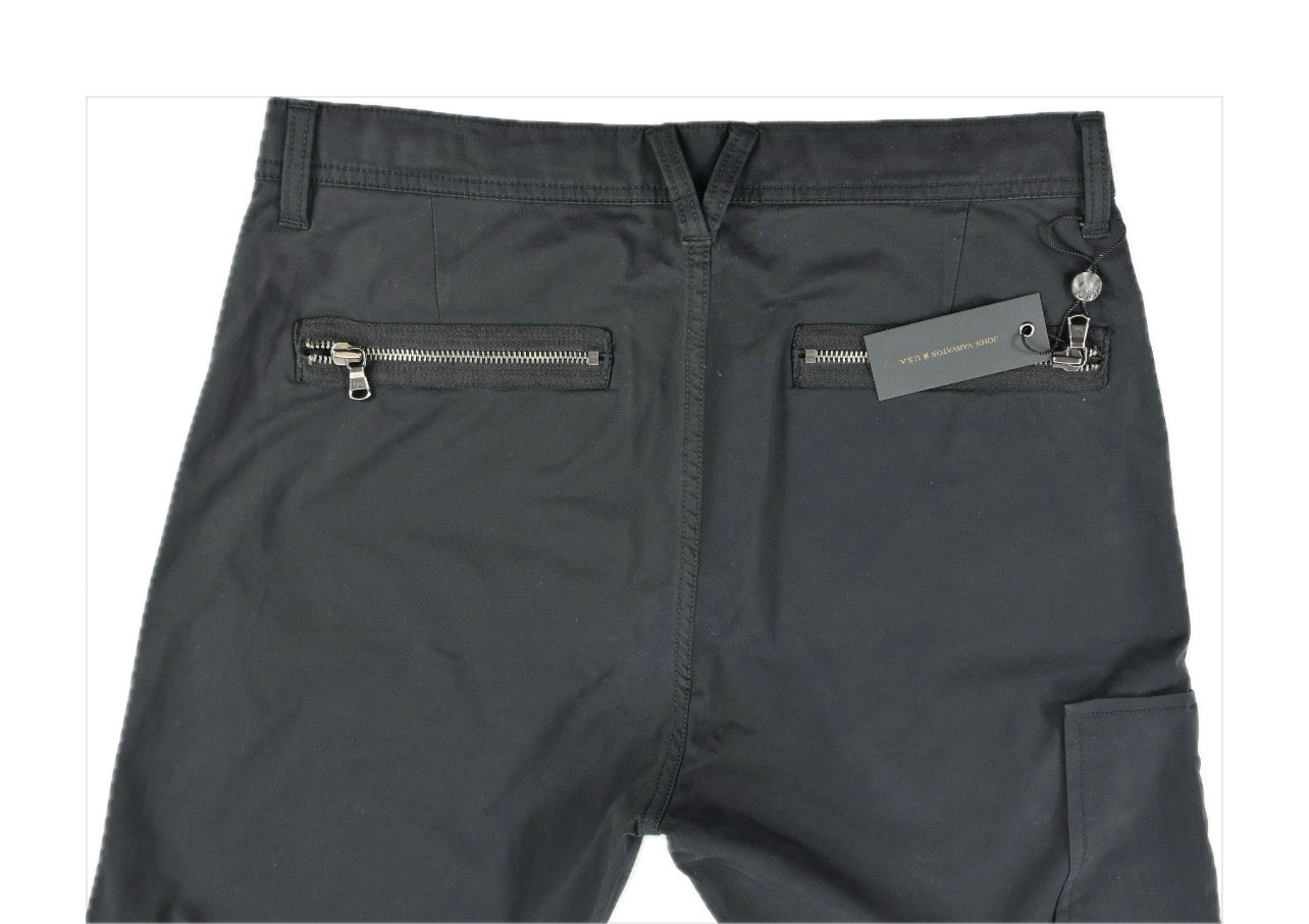 John Varvatos Star USA Smithy Zip-Pocket Straight Fit Cargo Pants 32 NEW $198