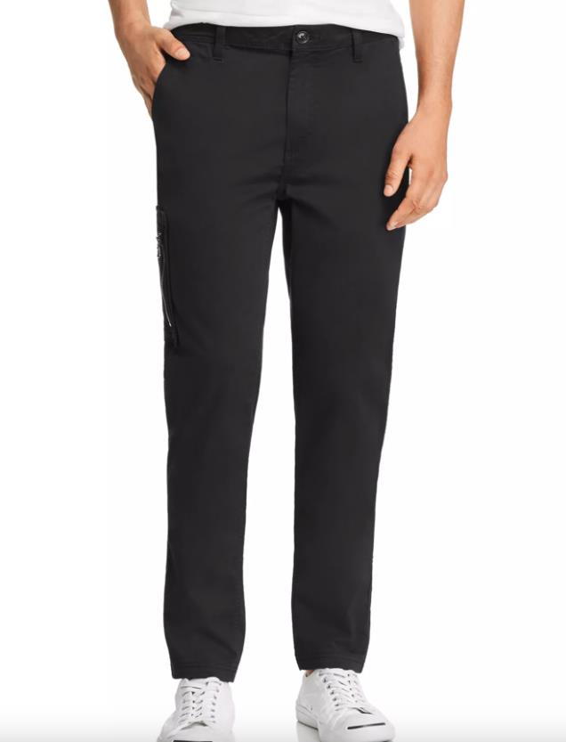 John Varvatos Star USA Smithy Zip-Pocket Straight Fit Cargo Pants 32 NEW $198