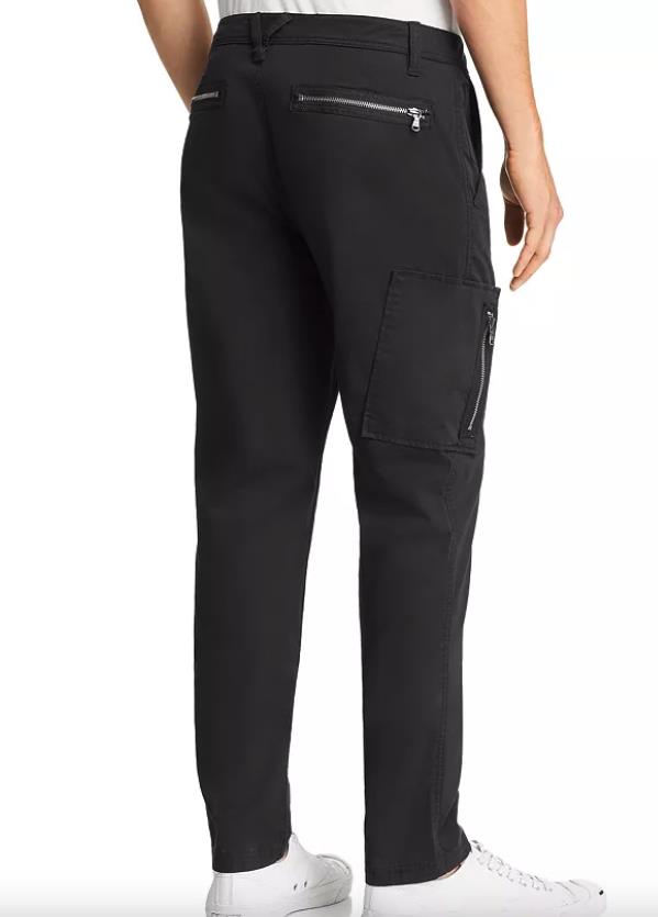 John Varvatos Star USA Smithy Zip-Pocket Straight Fit Cargo Pants 32 NEW $198
