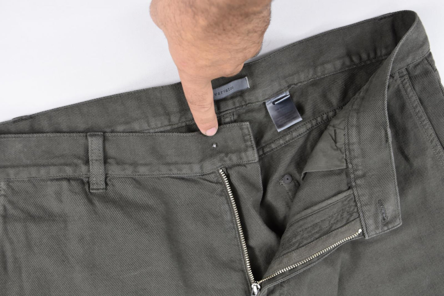 John Varvatos Men's Motor City Twill Jeans 31 X 33 $348 J293R2 -AYEH IMPERFECT