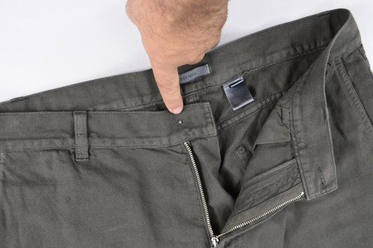 John Varvatos Men's Motor City Twill Jeans 31 X 33 $348 J293R2 -AYEH IMPERFECT