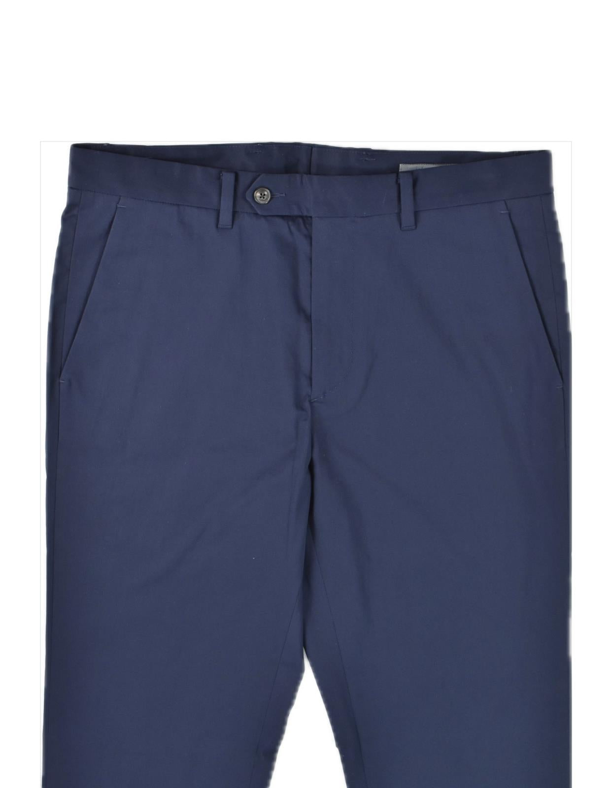 John Varvatos Men's Navy Regular Fit Pants $298  P498U2  -BLRA