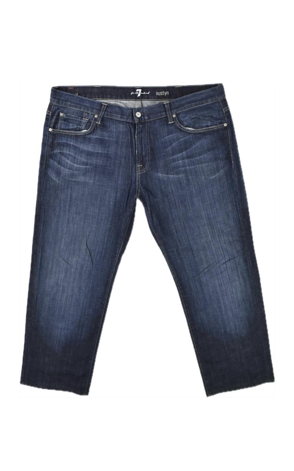 Seven For All Mankind Men's Austyn Cotton Blend Jeans 40 MINT  MADE IN  USA