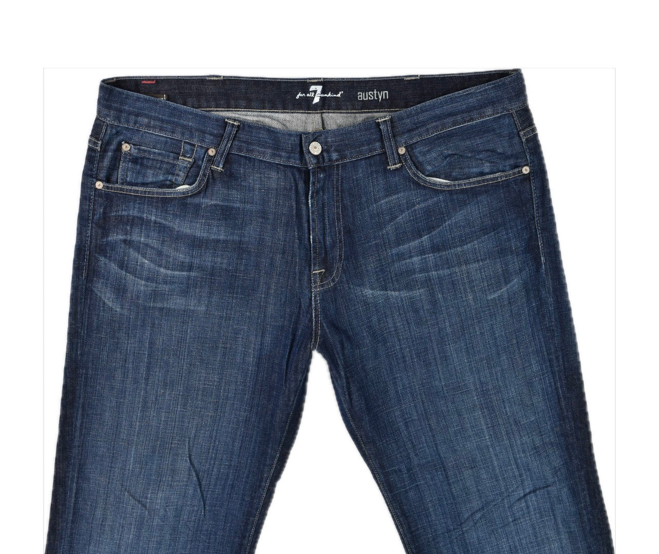 Seven For All Mankind Men's Austyn Cotton Blend Jeans 40 MINT  MADE IN  USA