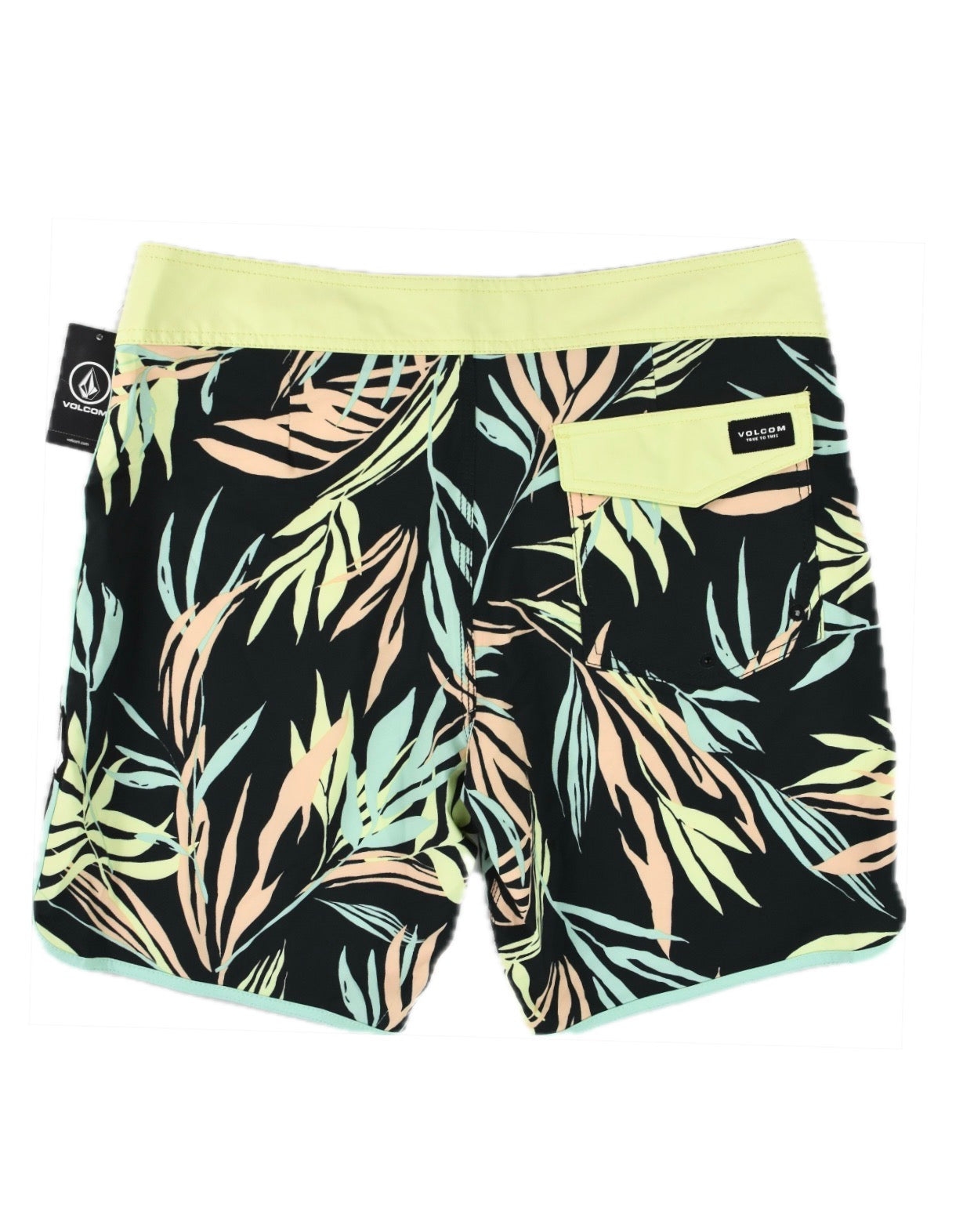 Volcom Mens Bleeding Leaf Mod 18" Boardshort Trunk 30   $60 A0822306