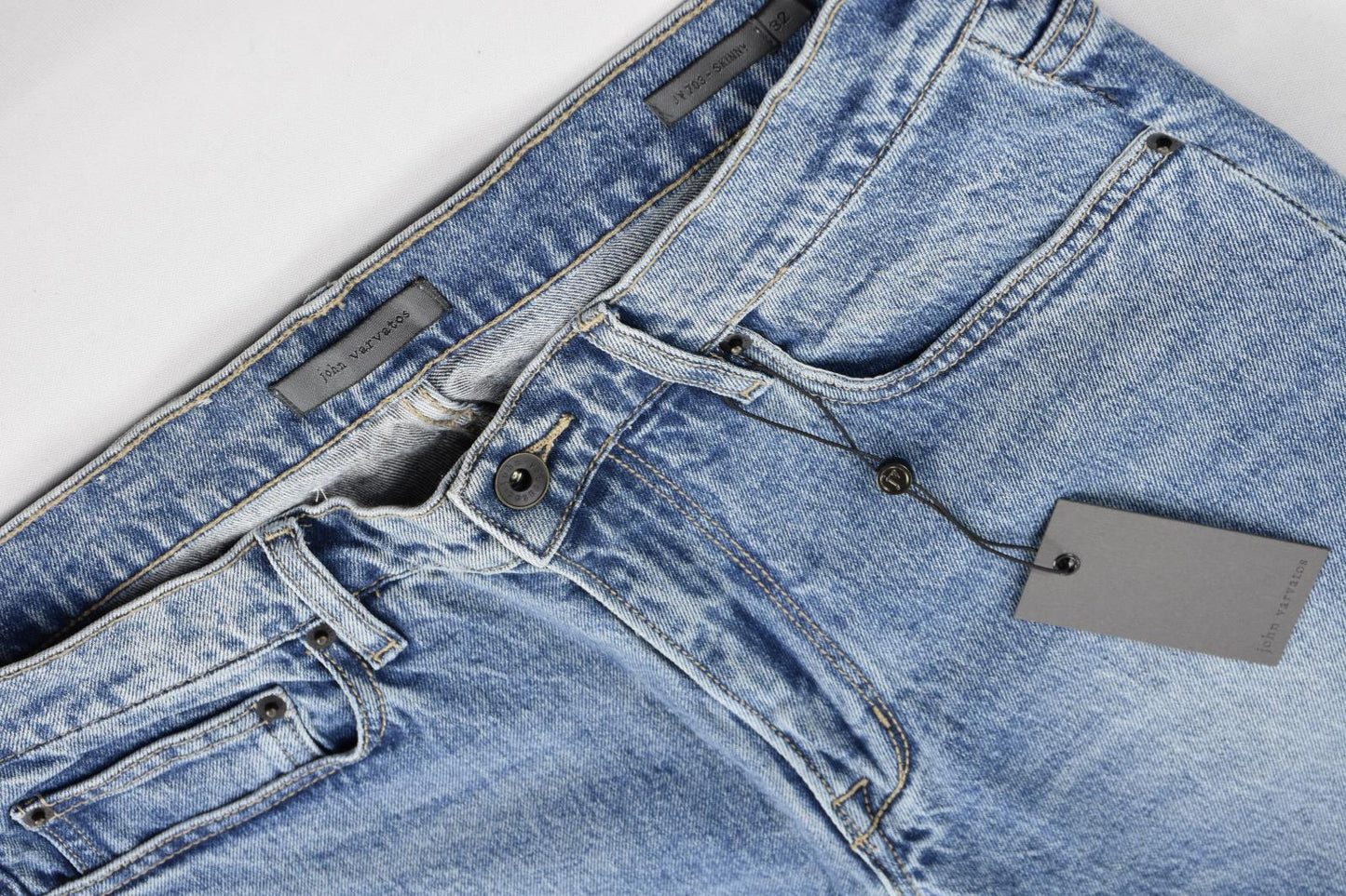 John Varvatos Men's Skinny Straight Jeans 32 X 32   NEW $248 J703BZ2 -  ECGA