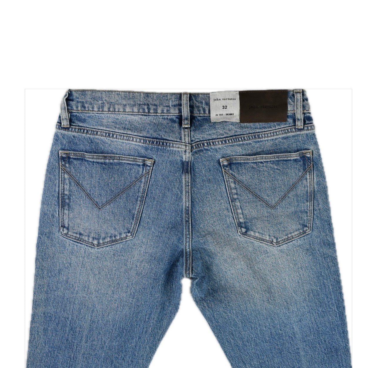 John Varvatos Men's Skinny Straight Jeans 32 X 32   NEW $248 J703BZ2 -  ECGA