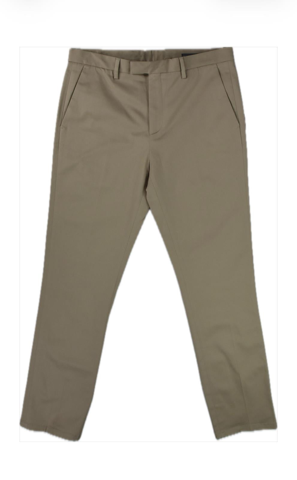 John Varvatos Men's Khaki Chino Pants 34 X 32   P506V1  -BOCC