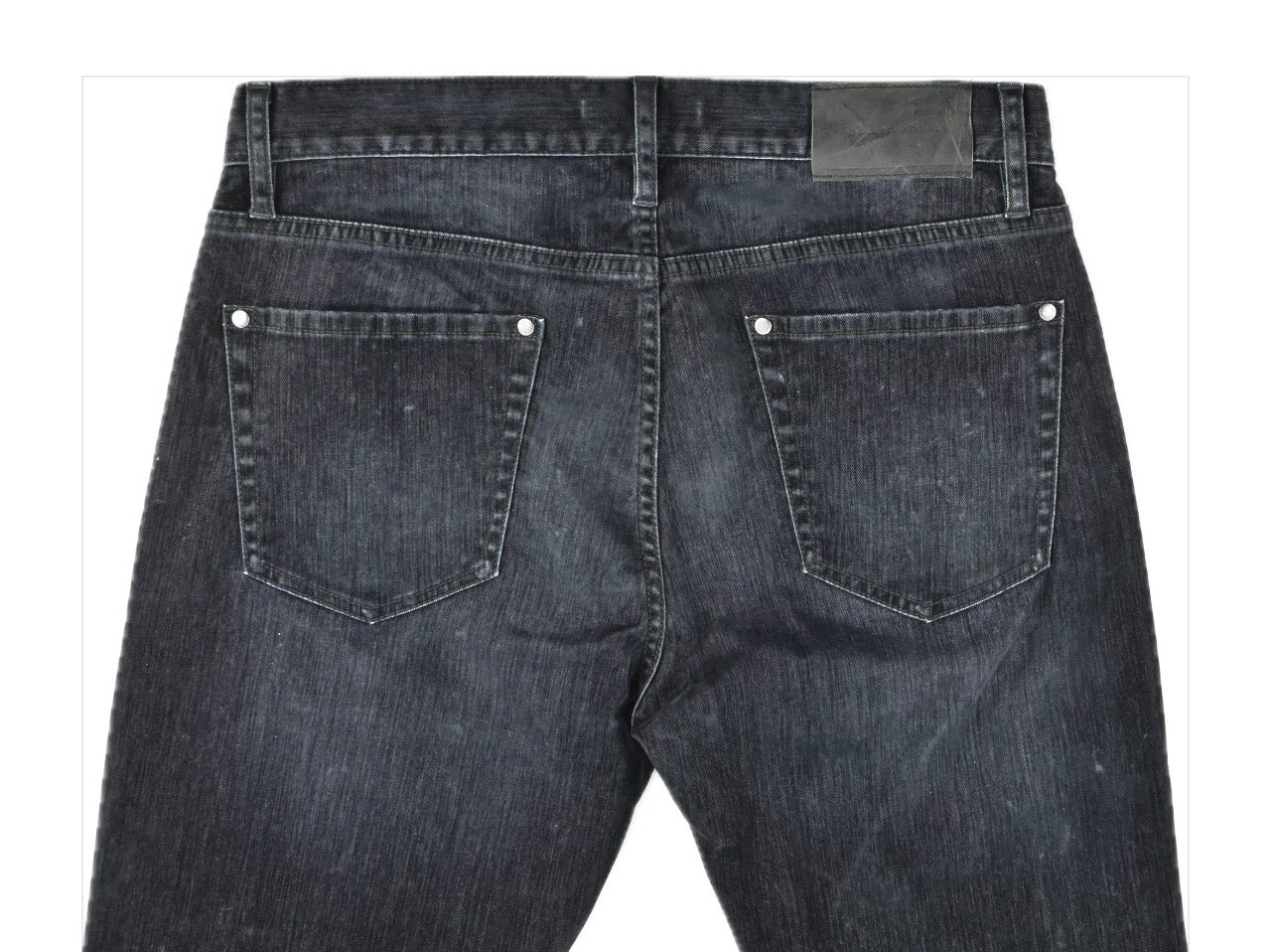 John Varvatos Men's Black Velvet 5-Pocket Pants 31 X 32  New