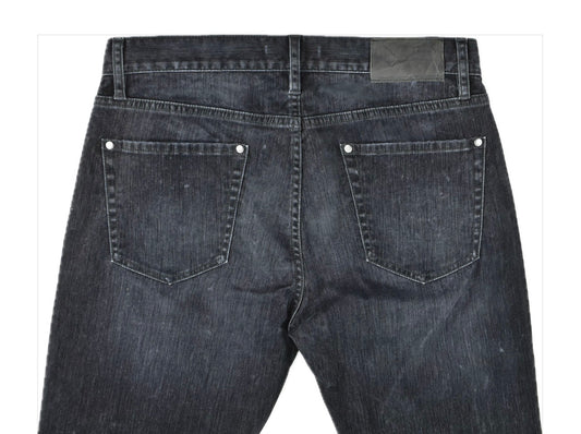 John Varvatos Men's Black Velvet 5-Pocket Pants 31 X 32  New