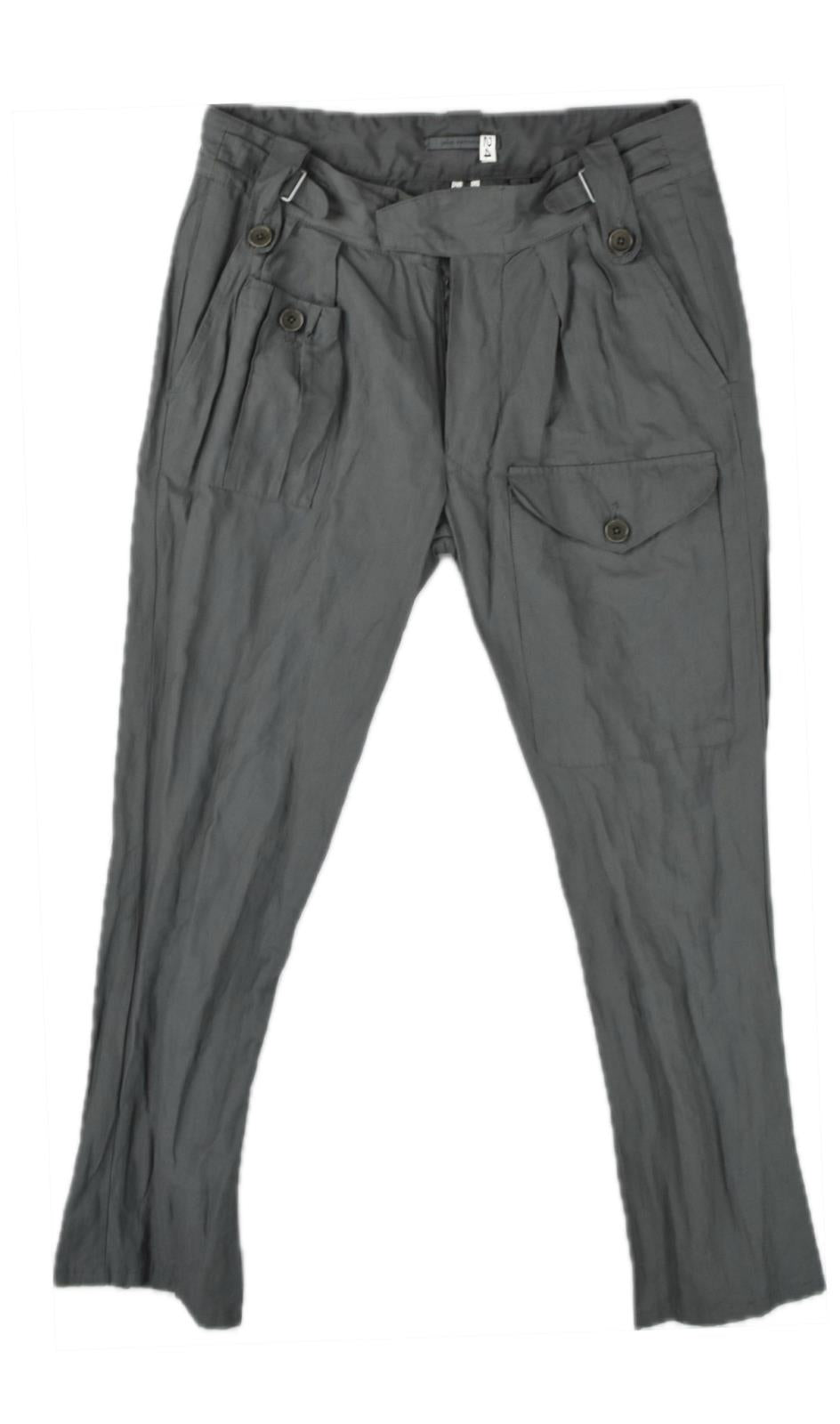 John Varvatos Men's Gray Pants 30 X 30  NEW Imperfect