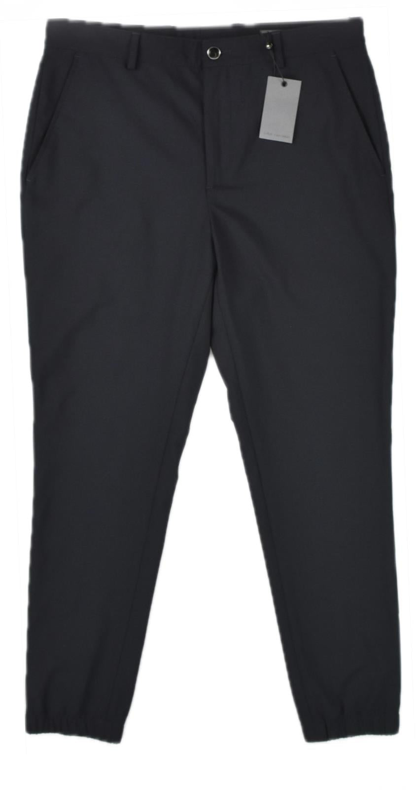 John Varvatos Wool Blend Elasticized Cuff Jogger Dress Pants 32 X 29 $348 P461U4