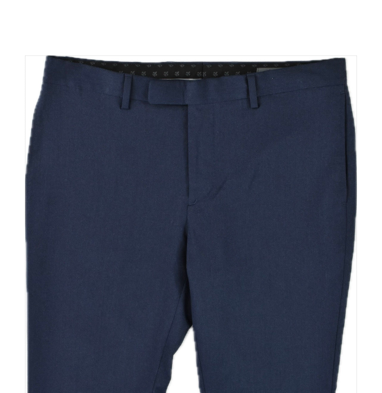 John Varvatos Men's Navy Fleece Wool Blend Pants 32 X 29  New  $498  JVD417 AWZA