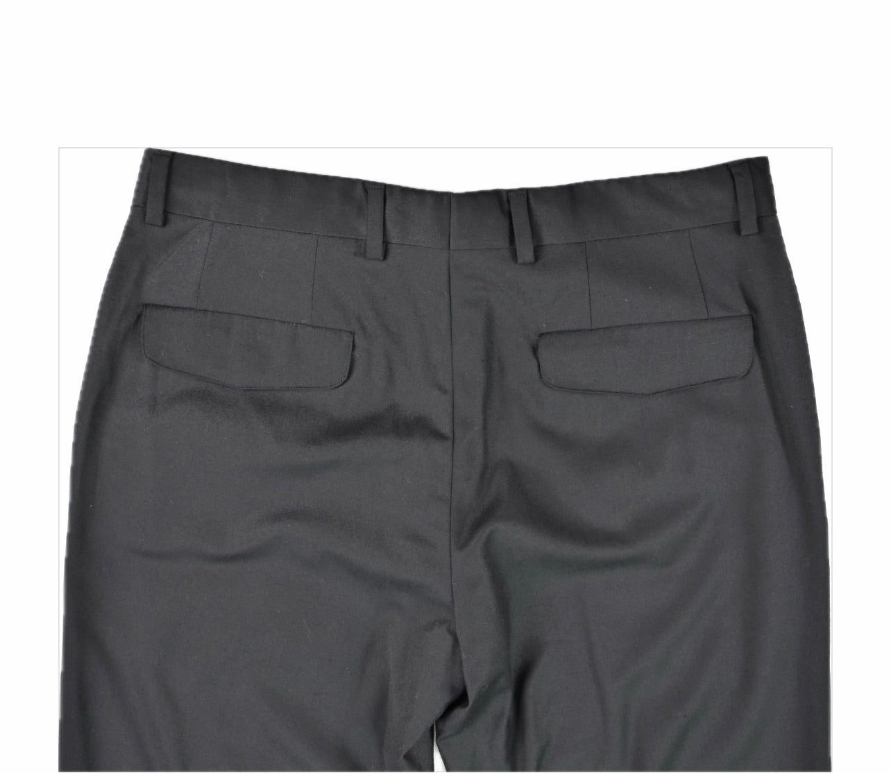 John Varvatos Men's Slim Black Fleece Wool Pants 32 New