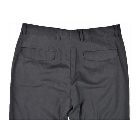 John Varvatos Men's Slim Black Fleece Wool Pants 32 New