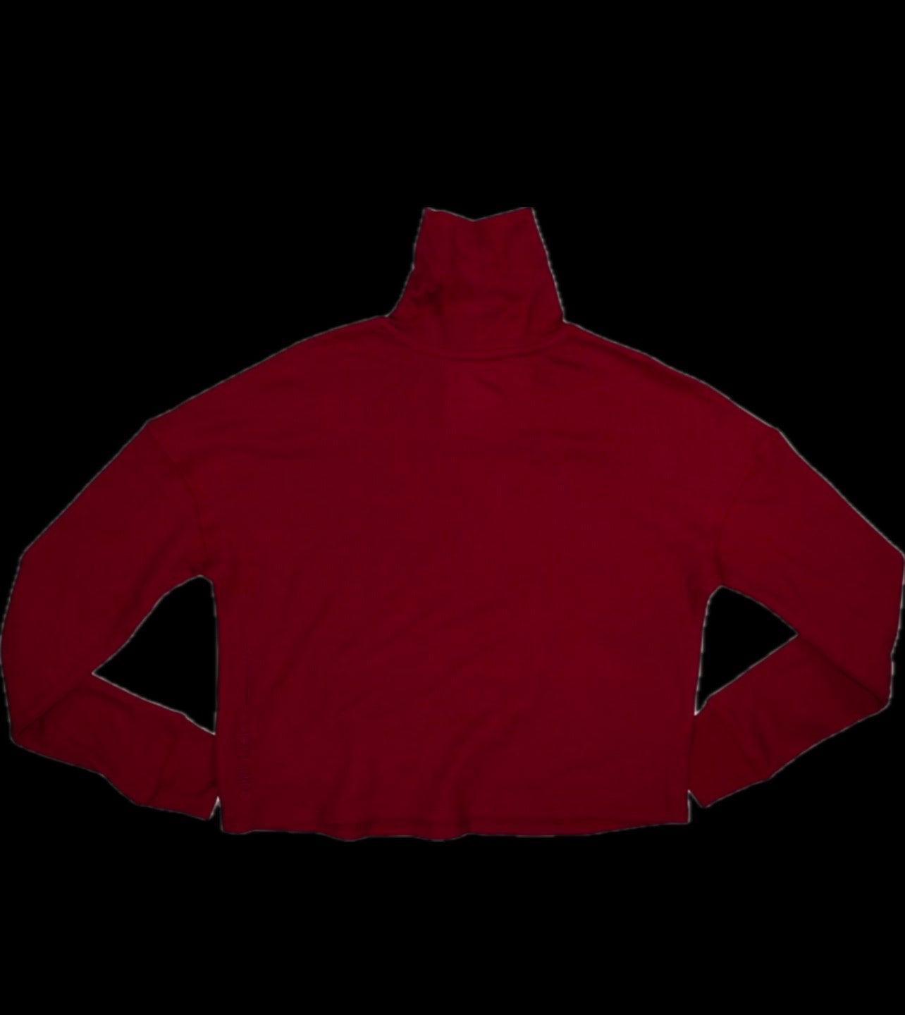 Calvin Klein Performance Waffle Knit Long Sleeve Turtleneck XS PFGT0261 $49.50