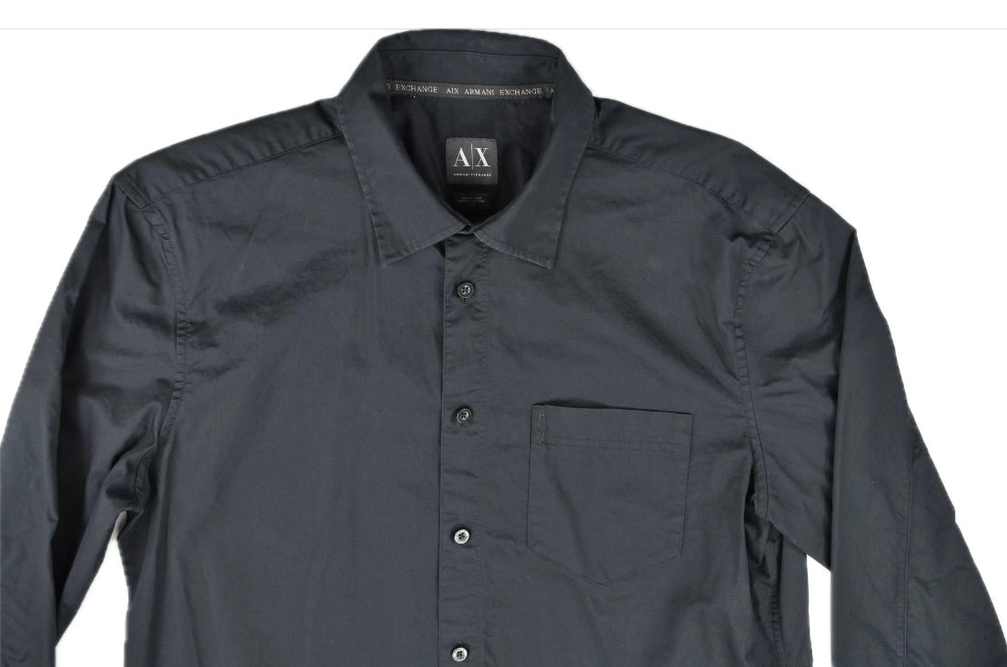 Armani Exchange Men's Black Shirt Size L