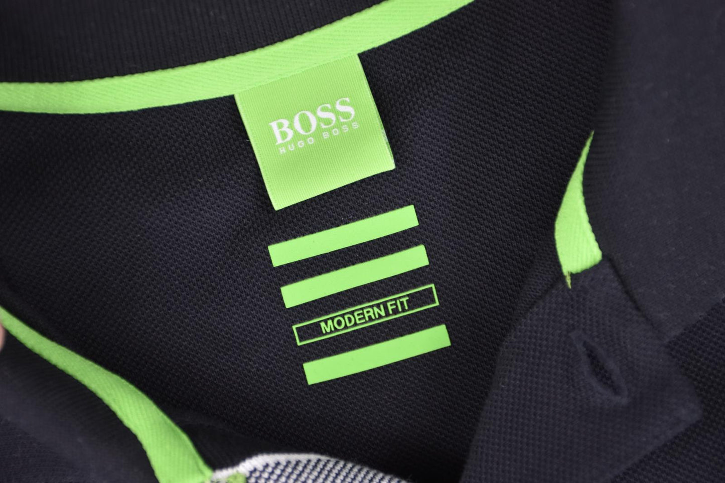 Hugo Boss AMG BENZ Men's Modern Fit Cotton Polo Shirt Size M MINT