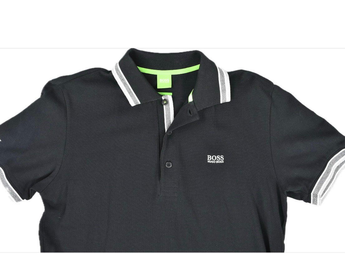 Hugo Boss AMG BENZ Men's Modern Fit Cotton Polo Shirt Size M MINT
