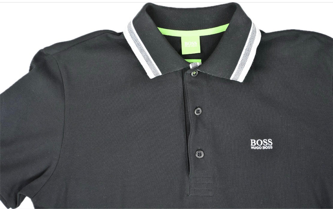 Hugo Boss AMG BENZ Men's Modern Fit Cotton Polo Shirt Size M MINT