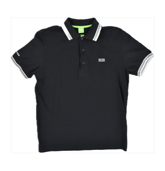 Hugo Boss AMG BENZ Men's Modern Fit Cotton Polo Shirt Size M MINT