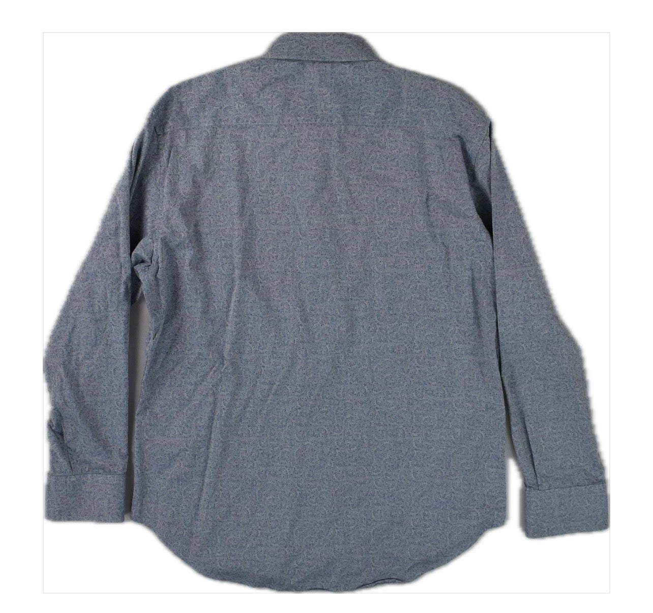 Robert Graham Men's Light Blue Textured Shirt Size L MINT