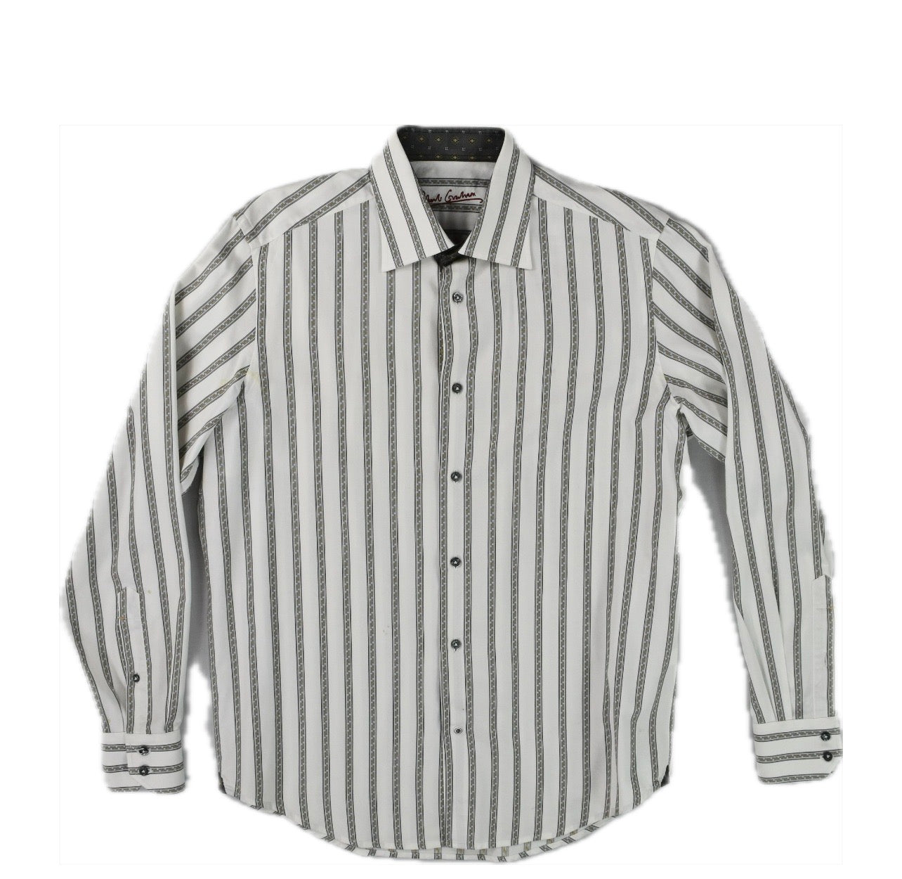 Robert Graham Men's  Shirt Size M Spots Will Need Cleaning
