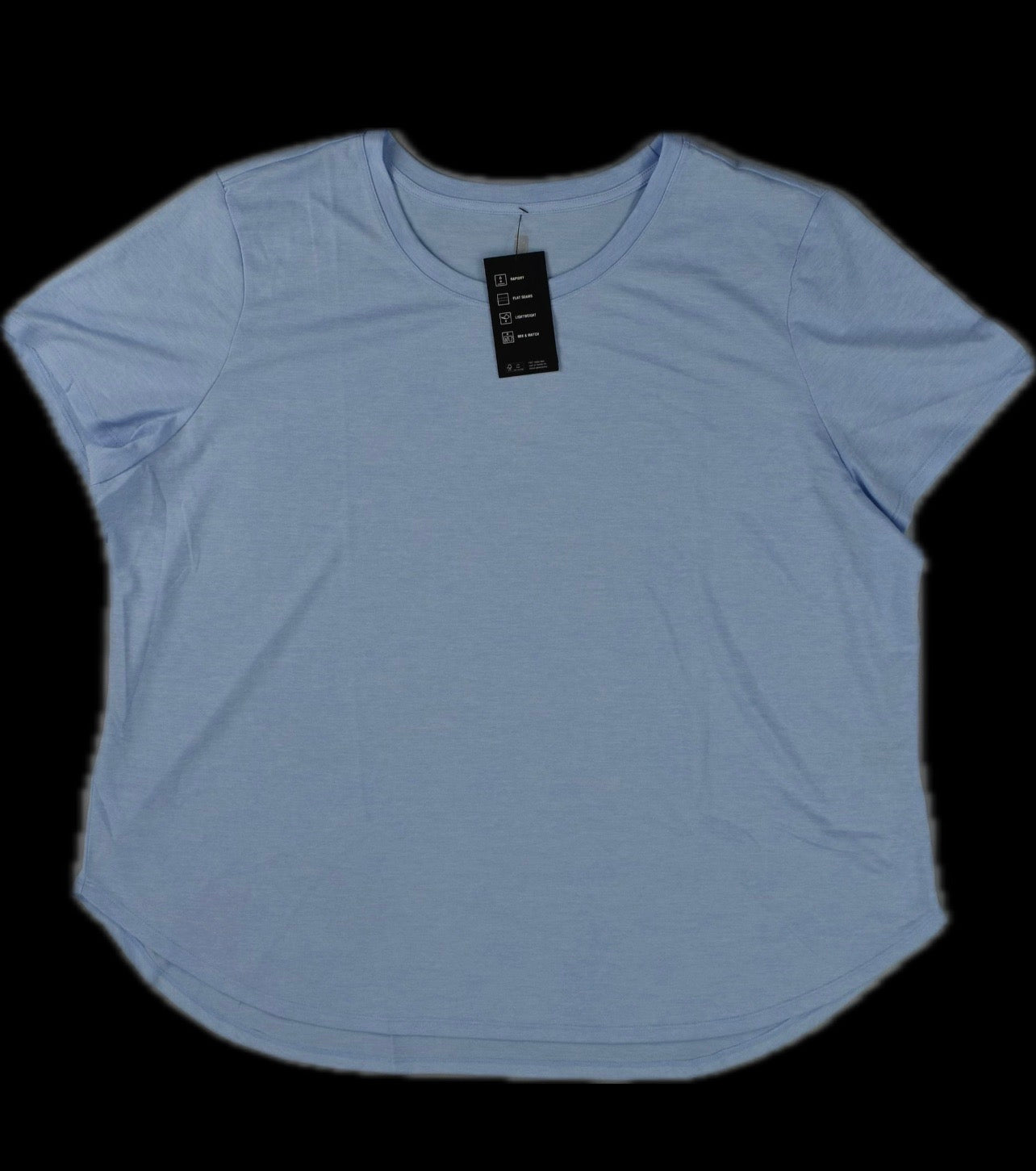 Ideology Womens Plus Tee T-Shirt Top 2X NEW